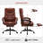 Azteca Ergonomic Executive Chair with Footrest-44712306