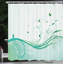 Ensemble de rideau de douche + crochets-44238723