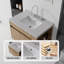 Meuble-lavabo flottant avec lavabo