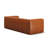 Jenkintown 88" Genuine Leather Tuxedo Arm Sofa