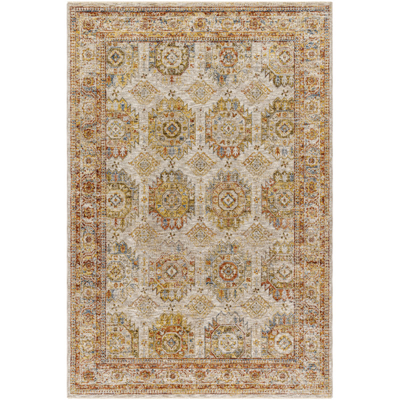 Oriental Indoor Rug, Rectangle 2'7" x 4'