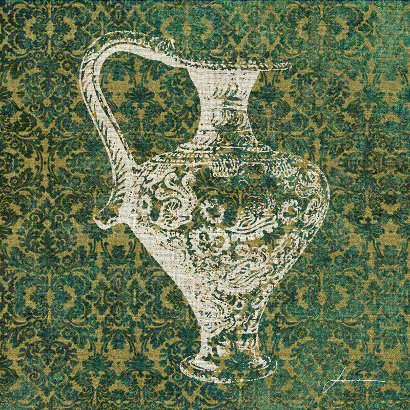 Patterned Bottles III by James Burghardt - Wrapped Canvas Print, 76cm H x 76cm W