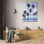 Art sur toile de la galerie Bay, Home ™ de Davis, Devon: Beach Palms Indigo II