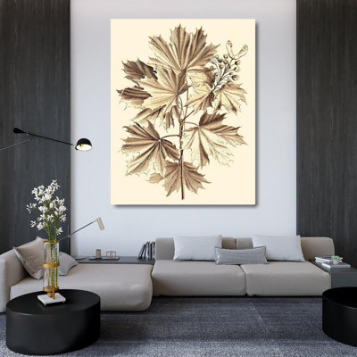 Art sur toile tendue Lark Manor ™, Abraham, titre: sépia