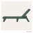POLYWOOD Captain Chaise-19186
