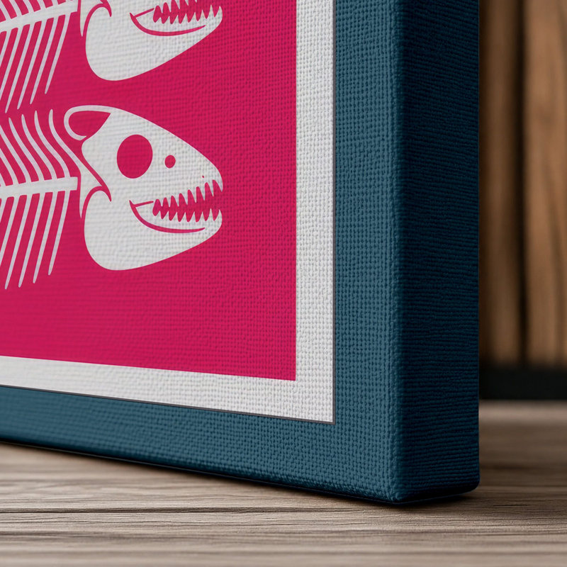Print, 36x24 - 91.4 x 61.0 cm, Teal Border