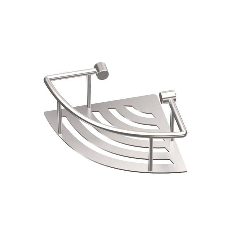 Tablette de douche Elegant, H 2,7 po x l 8,4 po x P 5,9 po, Chrome brossé