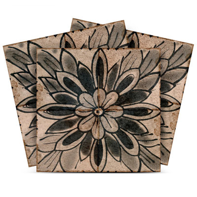 4 in. W x 4 in. L Fireplace Surround and Shower Peel and Stick Mosaic Tile