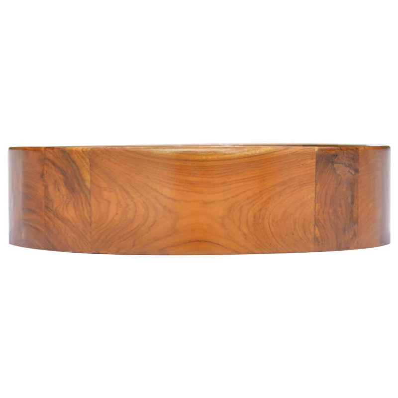 Alpen Home Rayford 400mm L x 400mm W Brown Wood Oval Sink