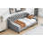 Modern Luxury Tufted Button Daybed,,Gray