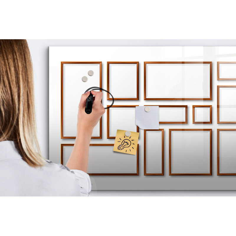 Magnetic Glass Dry Erase Board