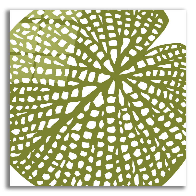 "Lilypad" par Trish Sierer, H 12 po x l 12 po x P 0,13 po