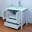 Ensemble de meuble-lavabo simple 30 po Khaqan-1041907267