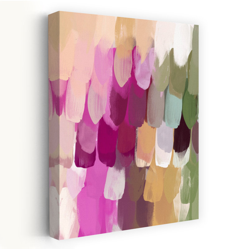 Color Swatches II, art contemporain abstrait, H 24 po x l 16 po