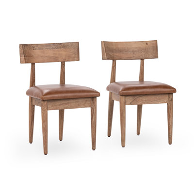 Alvaro  Acacia Wood Dining Chairs
