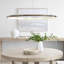 Peter Bristol Encircle 48" Ring Chandelier-70571832
