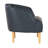 Ivayla Faux Leather Barrel Chair-1555077674-1555141390