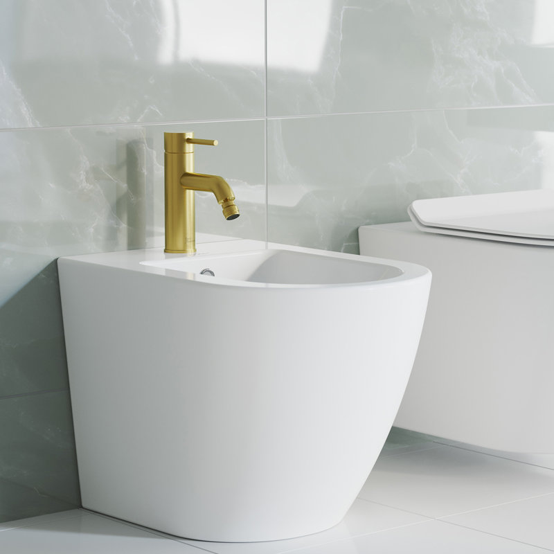 Robinet de bidet Ivy, Or brossé