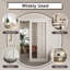 Porte de grange coulissante en verre 1-Lite 80 po-111083535