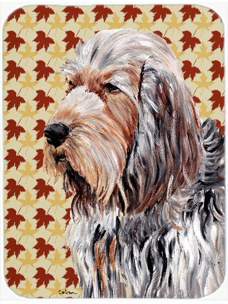 East Urban Home Otterhound Glass Cutting Board