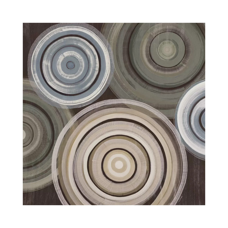 Spin Cycle by Liz Jardine - Wrapped Canvas Print, 93.98 cm H x 93.98 cm W x 1.91 cm D