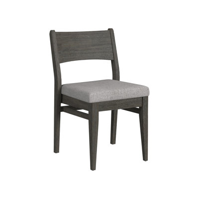 Chaise de salle à manger à panneaux empilables Flex, chevron recyclé
