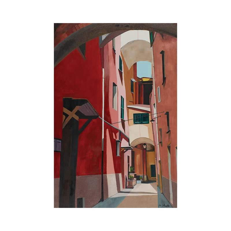 Porto Maurizio, Italy, No Mat, 12" H x 8" W x 0.75" D, Wrapped Canvas