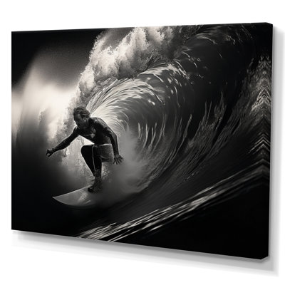 " Surfers Paradise Gray Wave I "