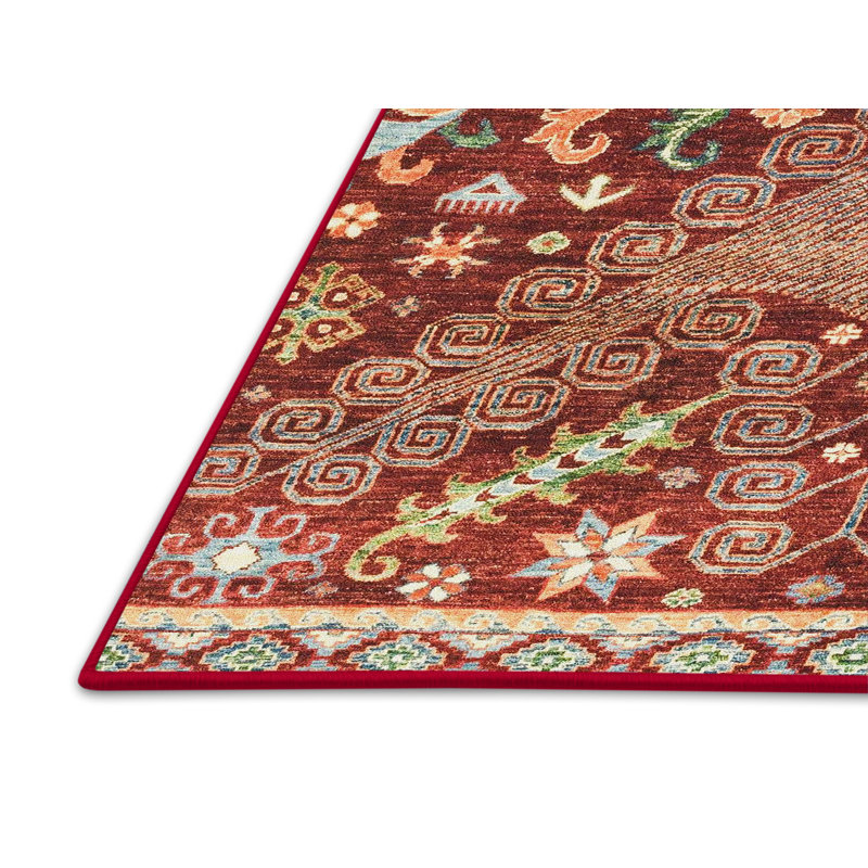 Tapis abstrait moderne 2984, Rectangle de 5 pi x 8 pi