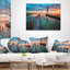 Coussin lombaire paysage paysage du lac Neusiedl am See