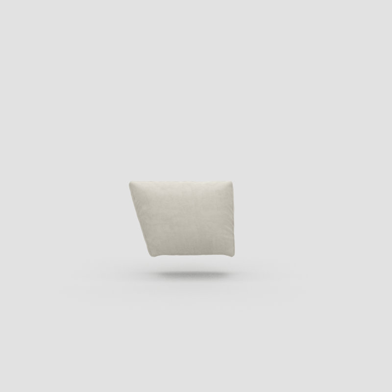 Corner small back pillow