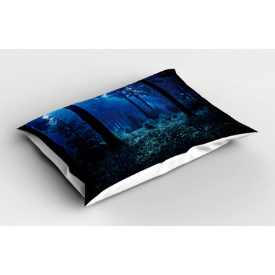 Forest Polyester Toile Sham Set