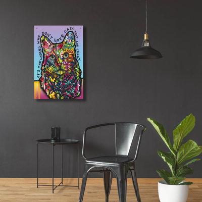 «Crazylady» par Dean Russo Studios, verre acrylique Wal Art