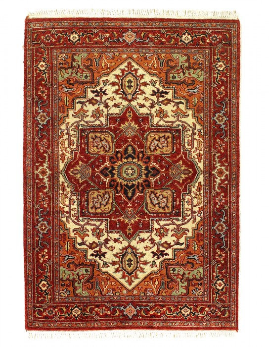 Gunnvor Hand Knotted Wool Area Rug