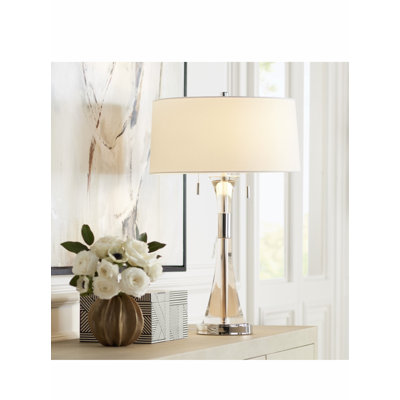 Lampe de table en cristal