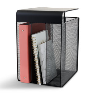 Ultimate Office Mesh Wall File Organizer Cubicle File Folder Holder Over The Panel Partition Display Rack. 15 Tier Capacity Includes 18, 3rd Cut