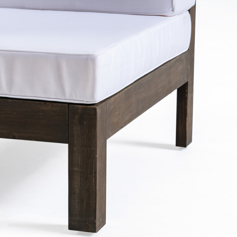 Chaise sans accoudoirs avec dossier en bois blanc, 75 cm L x 72,5 cm P x 66,4 cm H, 13,3 kg, bois blanc, large, profonde, haute.