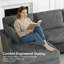 Canapé modulaire réversible 6 pièces avec repose-pieds amovible-2120799956