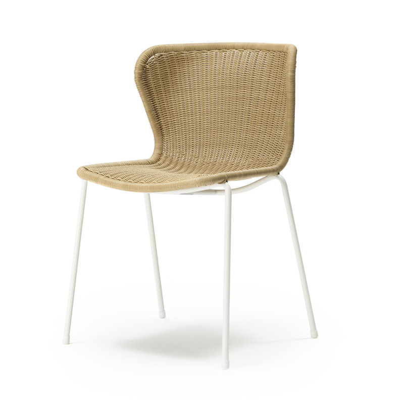 17.8'' H Stacking Side Chair