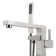 Single Handle Floor Mounted with Handshower
