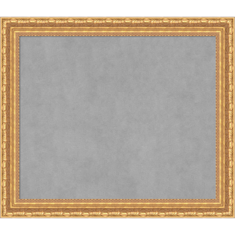 Tableau d'organisation magnétique Versailles avec cadre doré, H 24 po x l 28 po
