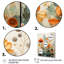«Xaveria Colorful Mid Century Midcentury Botanicals I», reproduction d'art sur toile-49309108-49309107