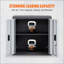 Armoire murale pliable