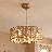 Hampson 25" 4 - Light Fandelier in Brass with Remote Control-1701015605
