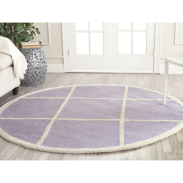 Sanyla Hand Tufted Wool Geometric Rug