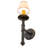 Amada Steel Candle Wall Light