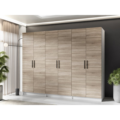 Nisean 6 Door Wardrobe
