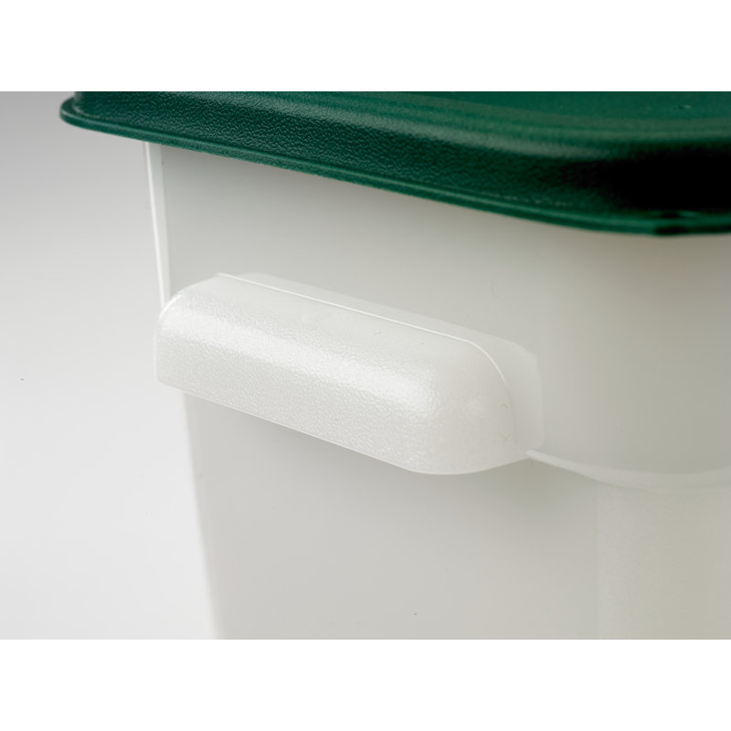 Carlisle Food Service Products Square Polyethylene Food Storage Container, White