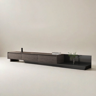 Meuble télé extensible avec trois tiroirs