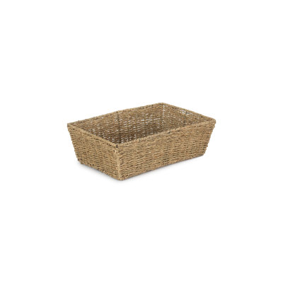 Fallbrook Seagrass Tray Storage Basket